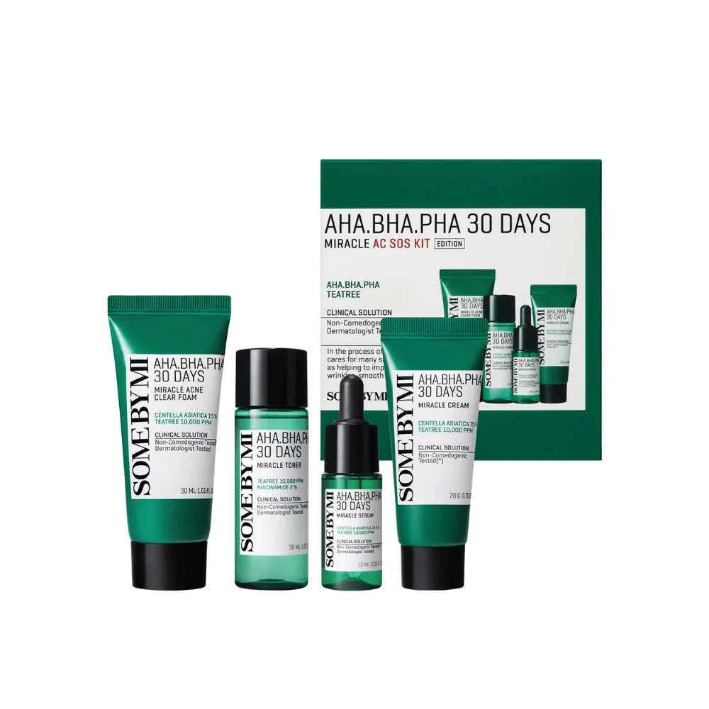 SOME BY MI - AHA, BHA, PHA 30 Days Miracle AC SOS Kit