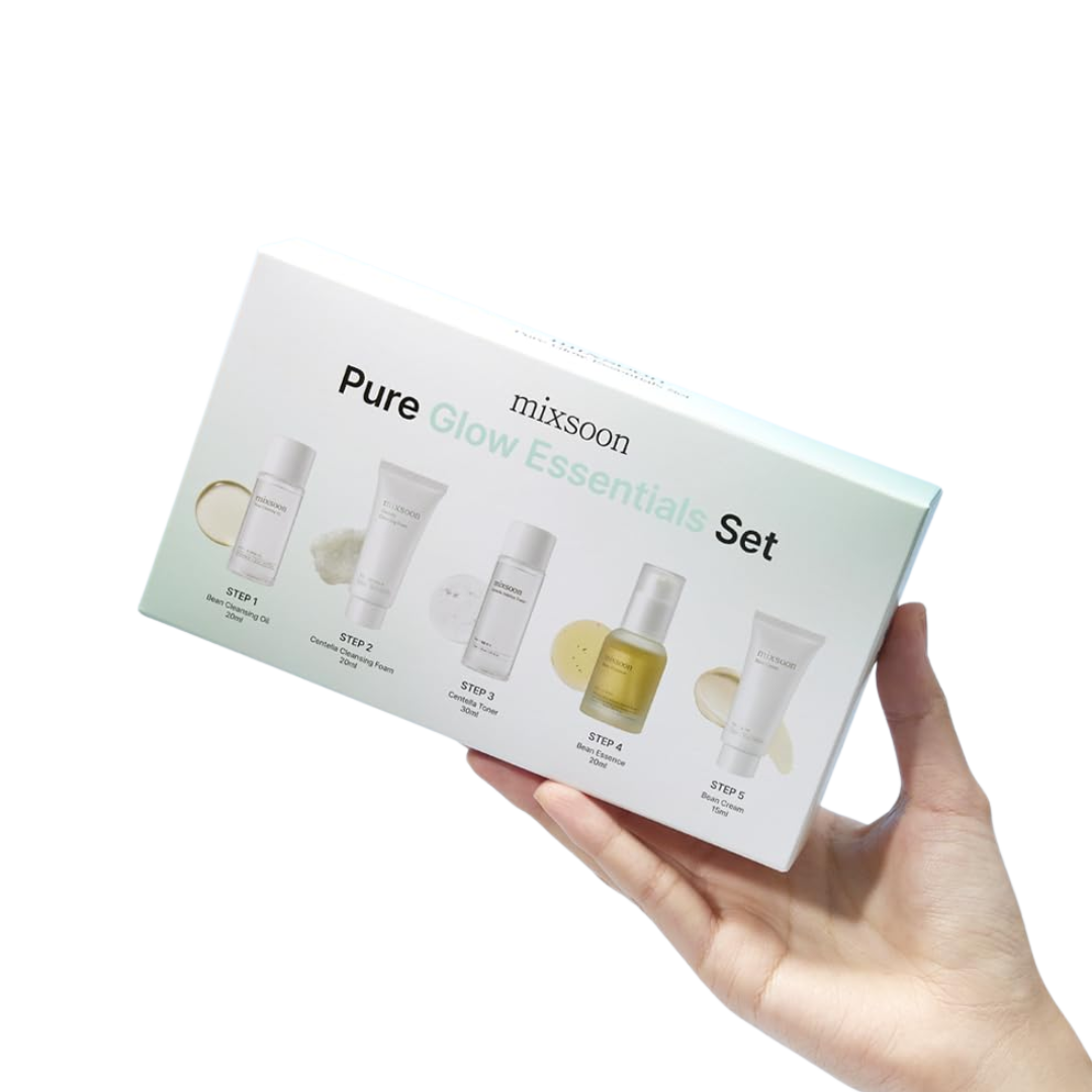 Mixsoon - Pure Glow Essentials Set 5 pcs