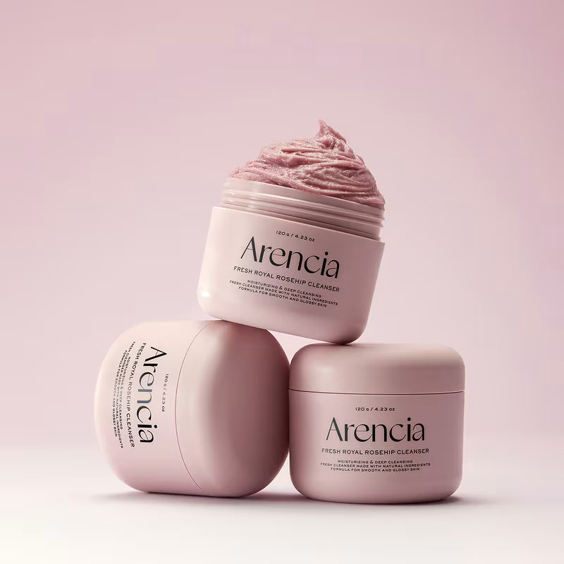 Arencia - Fresh Rosehip Rice Mochi Cleanser