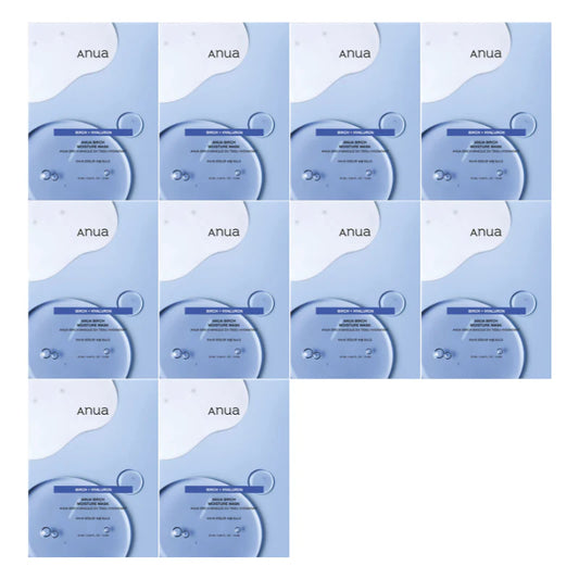 Anua - Birch Moisture Mask Set  25 ml x 10 sheets