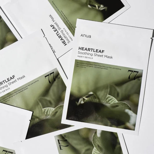 Anua - Heartleaf 77 Soothing Mask Set 25 ml x 10 sheets