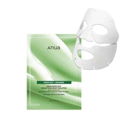 Anua - Heartleaf Cream Mask Night Solution Mask
