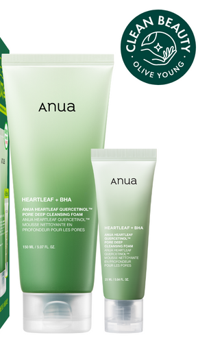 Anua - Heartleaf Quercetinol Pore Deep Cleansing Foam