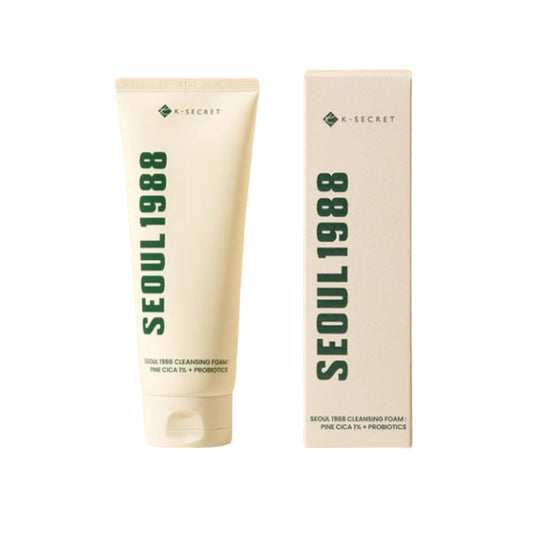 KSECRET - SEOUL 1988 Cleansing Foam : Pine Cica 1% + Probiotics