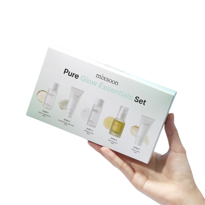 Mixsoon - Pure Glow Essentials Set 5 pcs