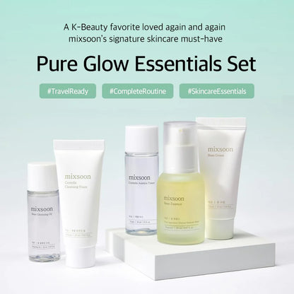 Mixsoon - Pure Glow Essentials Set 5 pcs